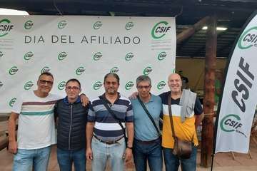 Fiesta del afiliado de CSIF en Telde (Foto TA)
